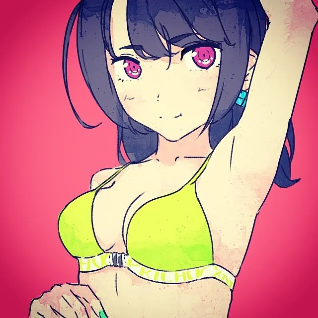 カプリッショのブラはスポーツする時用。あと整備のときのツナギの下とか。 #todaysaya #underwear
